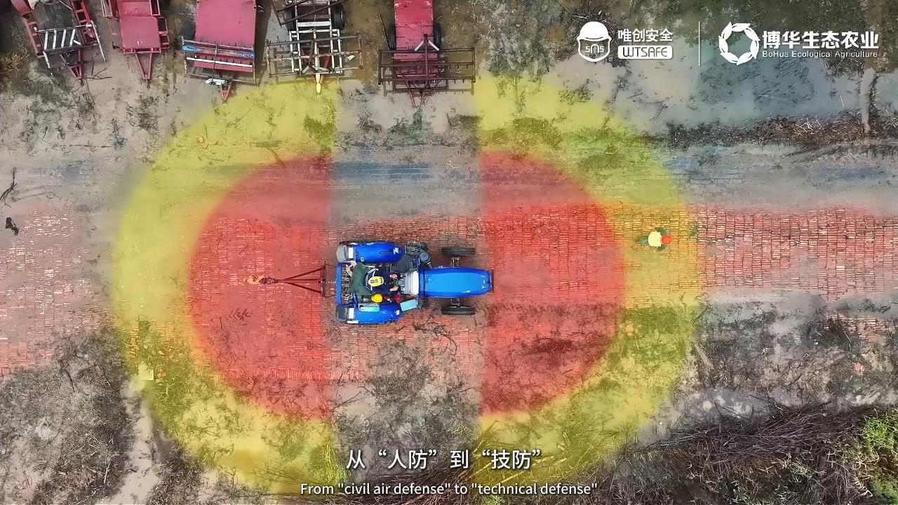 唯创安全AI叉车防撞系统防撞预警效果